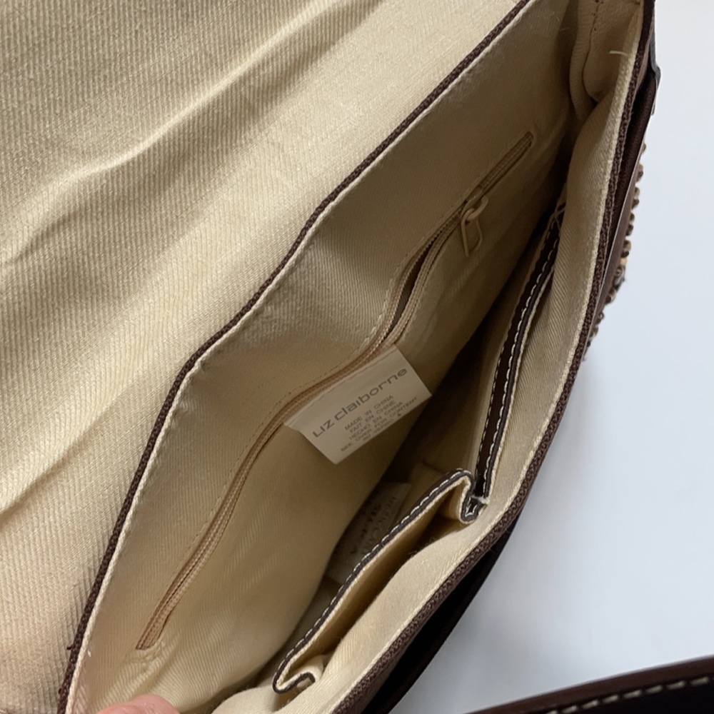 Liz Claiborne Canvas Shoulder Bag - Picture 4 of 6
